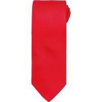 Premier Men's Micro Waffle Formal Work Tie in Red