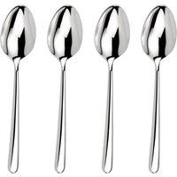 Arthur Price Signature 'Echo' Stainless Steel Set Of 4 Serving Spoons Cutlery Set in Silver