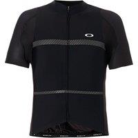 Oakley Men's Jawbreaker Premium Jersey Cycling T-Shirt in Black | Size: Small