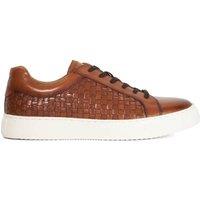 Dune London Men's 'Tj' Leather Trainers in Tan | Size: 10