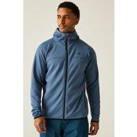 Dare 2b Men's 'Camber II' Core Stretch Full Zip Hooded Midlayer in Bright Blue | Size: Medium