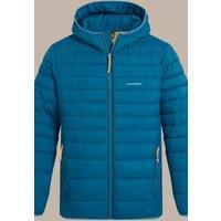 Craghoppers Men's Compresslite IX Hooded Water Repellent Jacket in Blue | Size: Small