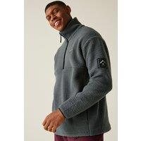 Dare 2b Men's Twin Tip Half Zip Relaxed Insulating Active Fleece in Mid Grey | Size: 3XL
