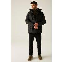 Regatta Men's Marron Waterproof Breathable Insulated Jacket in Jet Black | Size: 2XL