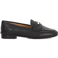 Dune London Women's 'Greek' Leather Loafers in Black | Size: 5