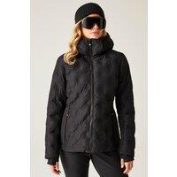Dare 2b Women's Enfold Waterproof Insulated Padded Ski Jacket in Jet Black | Size: 8