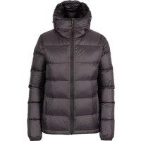 Trespass Women's Humdrum Packaway Down Jacket in Black | Size: Medium