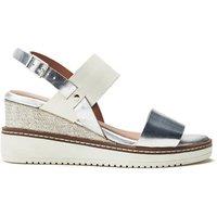 Moda In Pelle Women's 'Gavasi' Leather Wedges in White | Size: 6