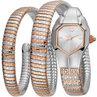 Just Cavalli Women's Just Glam EVO 1 silver Dial Stainless Steel Bracelet Watch