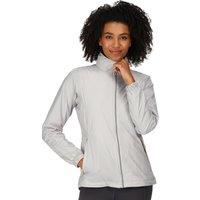 Regatta Women's 'Corinne IV' Waterproof Packaway Jacket in Light Grey | Size: 10