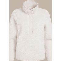 Craghoppers Women's Massey Overhead Insulating Borg Fleece in White | Size: 14