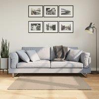 Berkfield Home Rug HUARTE Short Pile Soft & Washable Sand 120x120 cm in Brown | Size: Medium