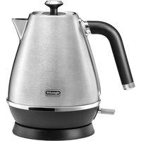 DELONGHI 1.7L Distinta X Stainless Steel Kettle in Metallic Silver