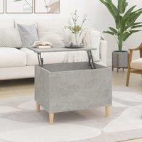 Berkfield Home Coffee Table Concrete Grey 60x44.5x45 cm Engineered Wood