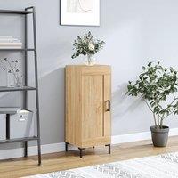 Berkfield Home Sideboard Sonoma Oak 34.5x34x90 cm Engineered Wood in Brown