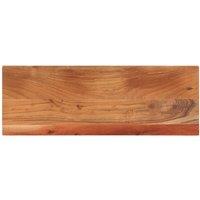 Berkfield Home Table Top 80x20x2.5 cm Rectangular Solid Wood Acacia in Brown