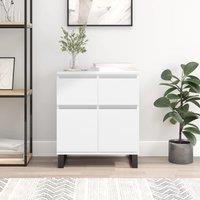 Berkfield Home Sideboard White 60x35x70 cm Engineered Wood | Size: 60 x 35 x 70 cm