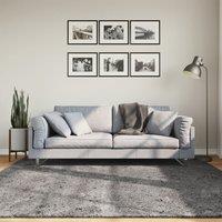 Berkfield Home Rug Short Pile Soft & Washable Anthracite 200x200 cm in Black | Size: 100 cm diameter