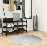 Rug IZA Short Pile Scandinavian Look Grey v 100 cm