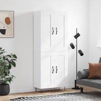 Berkfield Home Highboard White 69.5x34x180 cm Engineered Wood