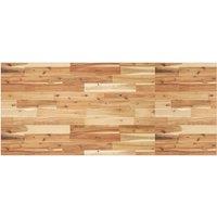 Berkfield Home Desk Top Oil Finished 120x60x2 cm Solid Wood Acacia in Brown | Size: 120 x 60 x 2 cm