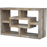 Jaipur Furniture Ltd Yoga Straight TV Unit - Mango Wood - L40 x W110 x H70 cm - Light Finish in Brown