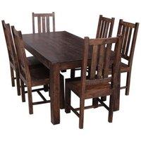 Jaipur Furniture Ltd Dining Table without Chairs - Mango Wood - L90 x W175 x H76 cm in Brown