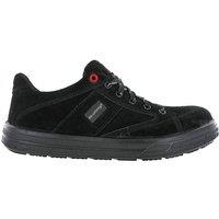 Grafters Men's Skate Type Toe Cap Safety Trainers in Black | Size: 3