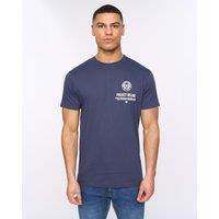 Henleys Men's Henstamp T-Shirt in Navy | Size: Small