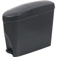 ProKleen Grey Pedal Operated Toilet Sanitary Bin 20 Litre Capacity