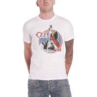 Ozzy Osbourne Blizzard of Ozz 80's T-Shirt in White | Size: Medium