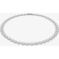 Swarovski Women's Angelic All Round Crystal Necklace 5117703 in Silver | Size: 38 cm