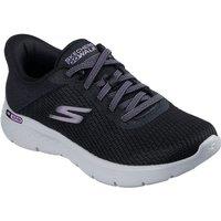 Skechers Women's Go Walk Flex Trainers in Black | Size: 4