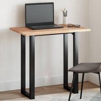 Berkfield Home Table Top Rectangular 100x50x2 cm Solid Wood Acacia in Brown | Size: 100 x 50 x 2 cm