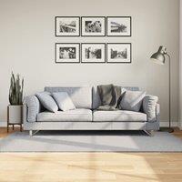 Berkfield Home Rug HUARTE Short Pile Soft & Washable Grey 100x200 cm | Size: Medium