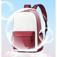 Obasyhig Large Simple Backpack for Children in Red