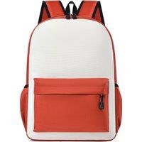 Obasyhig Large Simple Backpack for Children in Orange
