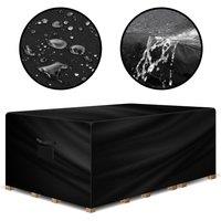 Gracious Gardens Square 150x90x75cm Outdoor Patio Waterproof Garden Furniture Cover, Weatherproof Rattan Sofa Protector | Size: 150 x 90 x 75 cm