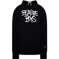 Champion Men's x Beastie Boys Black Hoodie | Size: Medium