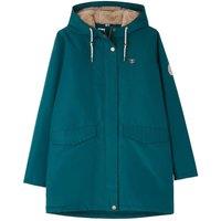 Lighthouse Clothing Women's Scarlet Waterproof Coat in Duck Egg Blue | Size: 12