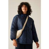 Regatta Women's Ivey Water-Repellent Insulating Padded Jacket in Navy | Size: 12