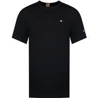 Champion Men's Reverse Weave Black T-Shirt | Size: XS