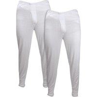 Heat Holders Men's 2 Pack Thermal Long Johns for Winter in White | Size: Medium