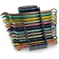 Autojack 12 Piece Multi-coloured Combination Spanner Set