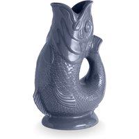 Wade Albert White Fish Jug, Earthenware, 0.6L, French Grey WA967802GRY | Size: A