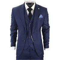 TruClothing Men's James 3 Piece Suit in Navy | Size: 50R