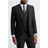 Limehaus Men's Tailored Fit Jacket in Black | Size: 38S