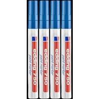 Edding Paintmarker Opaque Blue Single Pen - 4 Packs