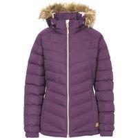 Trespass Women's Nadina Waterproof Padded Jacket in Purple | Size: XS