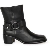 Gabor Women's 'Easel' Low Heeled Ankle Boots in Black | Size: 4.5